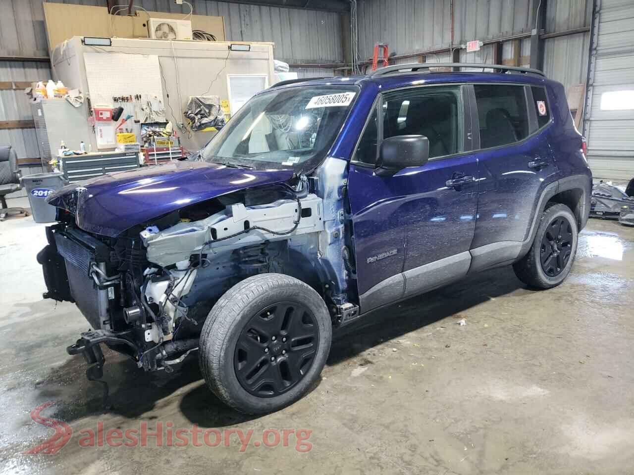 2019 JEEP RENEGADE — VIN ZACNJBAB5KPK21165
