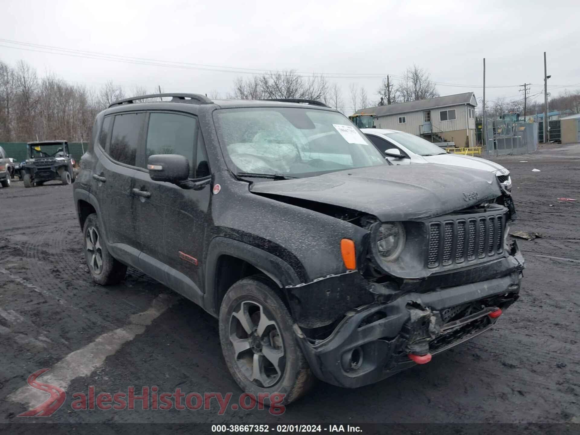 2019 JEEP RENEGADE — VIN ZACNJBC14KPJ85571