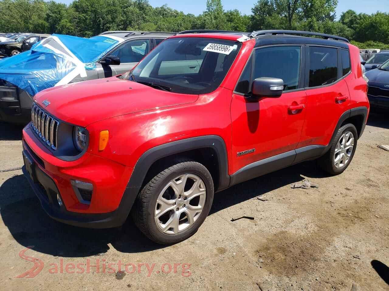 2020 JEEP RENEGADE — VIN ZACNJBD13LPM05153