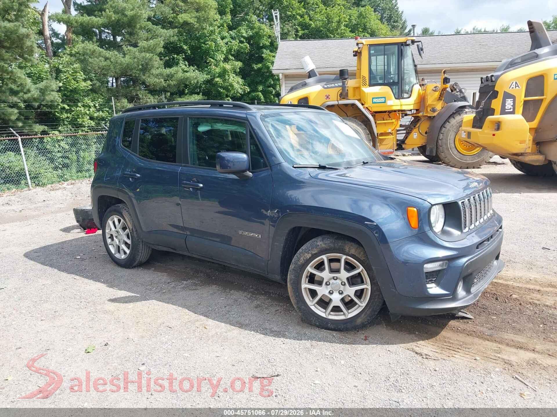 2021 JEEP RENEGADE — VIN ZACNJCBB0MPM12368