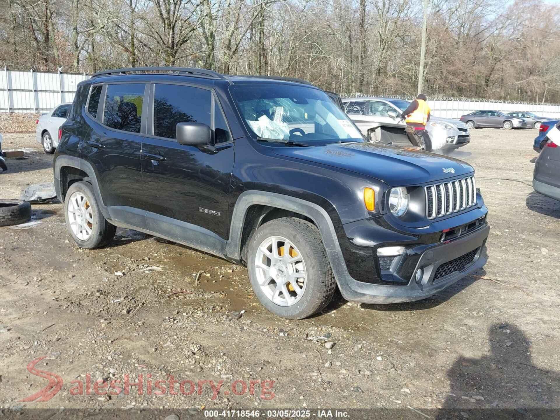 2022 JEEP RENEGADE — VIN ZACNJDB10NPN90490