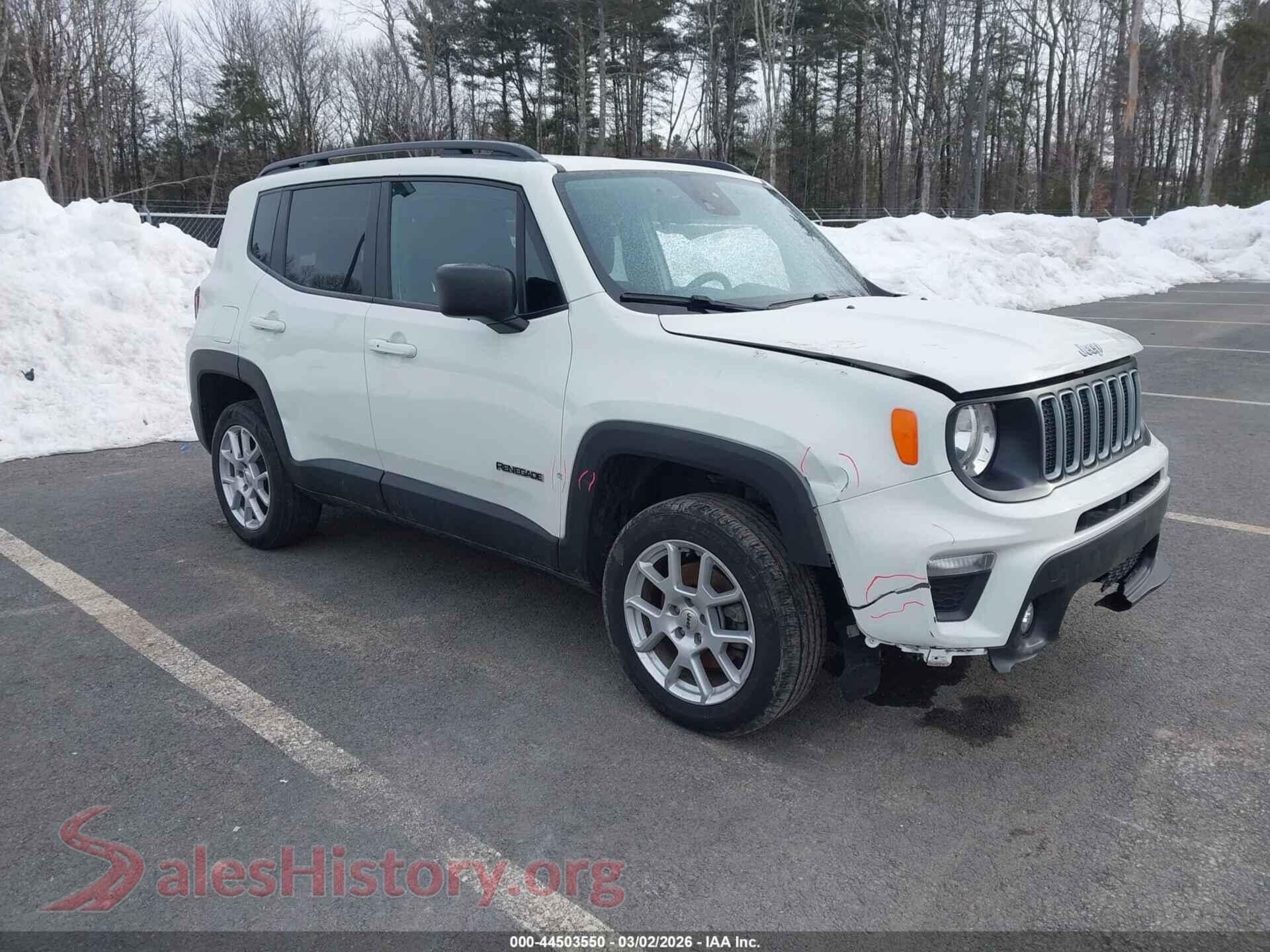 2022 JEEP RENEGADE — VIN ZACNJDB11NPN71785