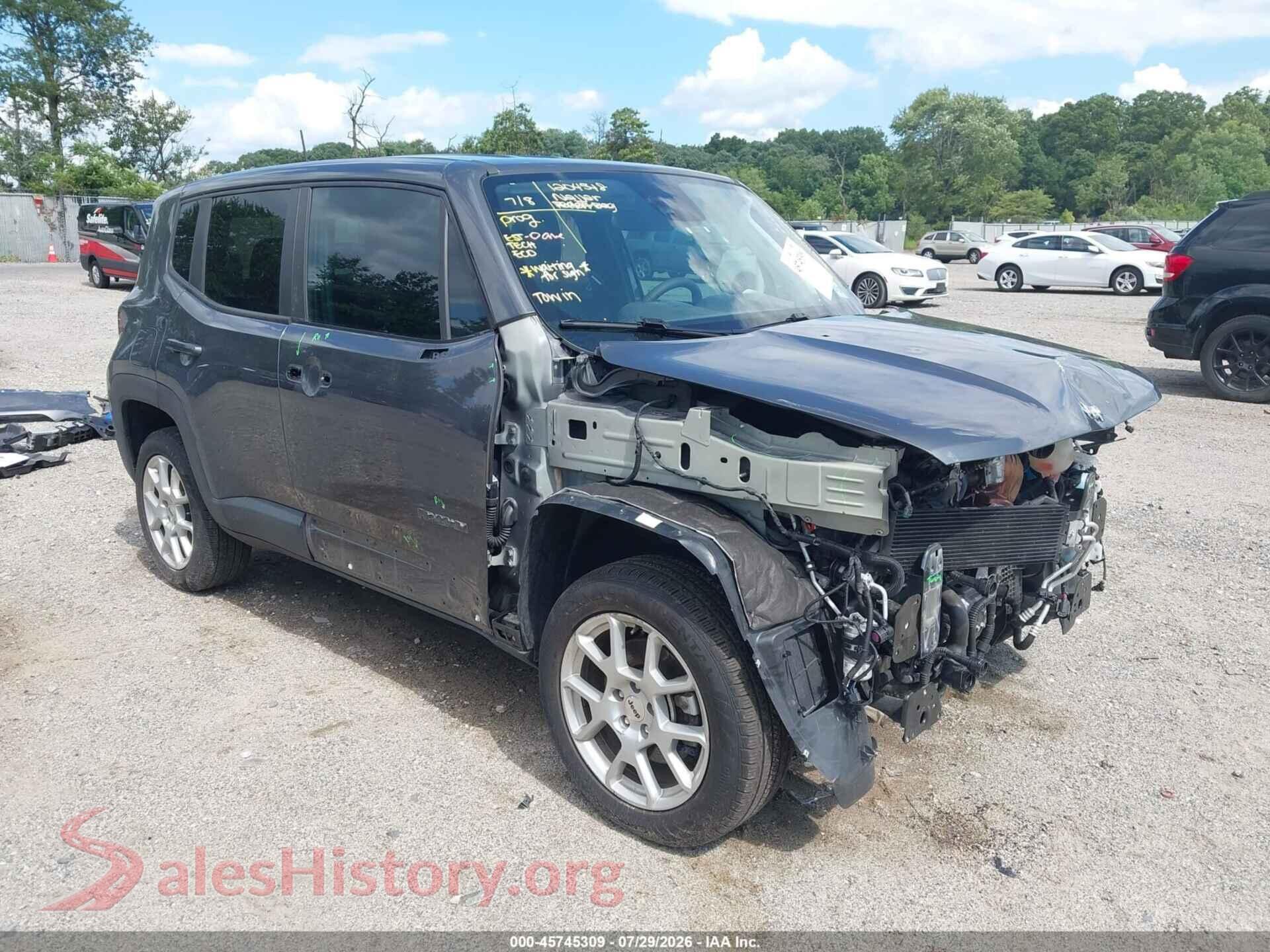 2023 JEEP RENEGADE — VIN ZACNJDB17PPP24978