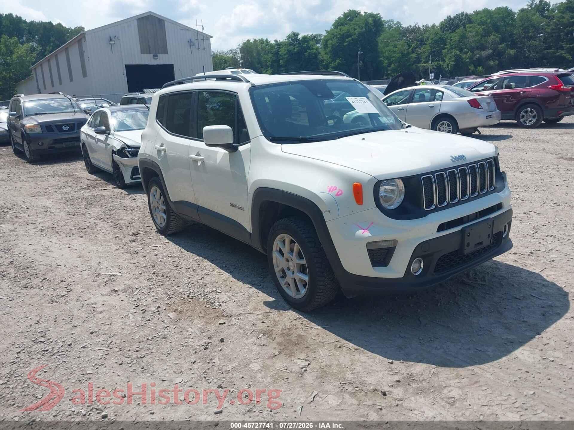 2021 JEEP RENEGADE — VIN ZACNJDBB1MPN32170