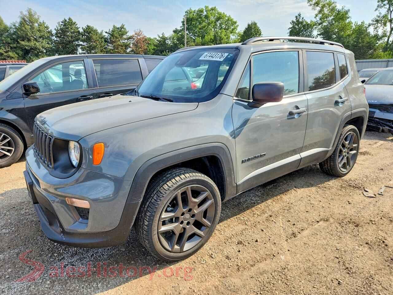 2021 JEEP RENEGADE — VIN ZACNJDBB1MPN35134