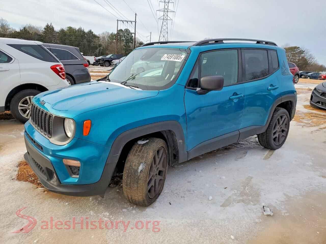 2021 JEEP RENEGADE — VIN ZACNJDBB3MPN10297