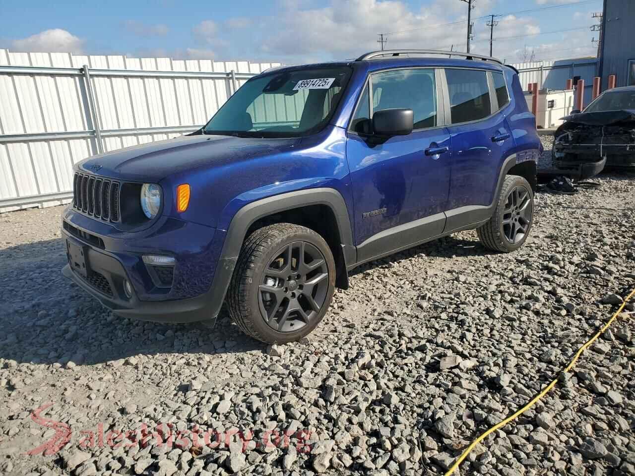 2021 JEEP RENEGADE — VIN ZACNJDBB8MPM64773