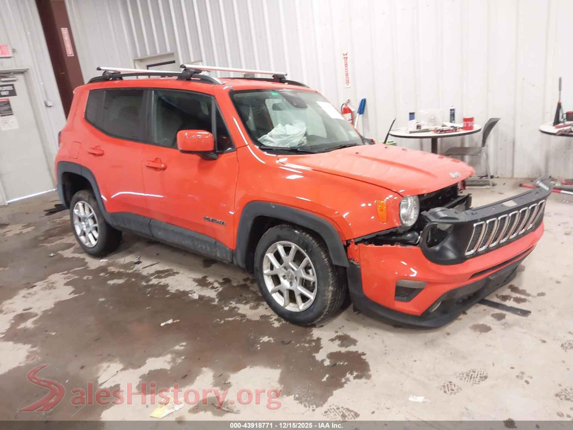 2021 JEEP RENEGADE — VIN ZACNJDBBXMPM71398