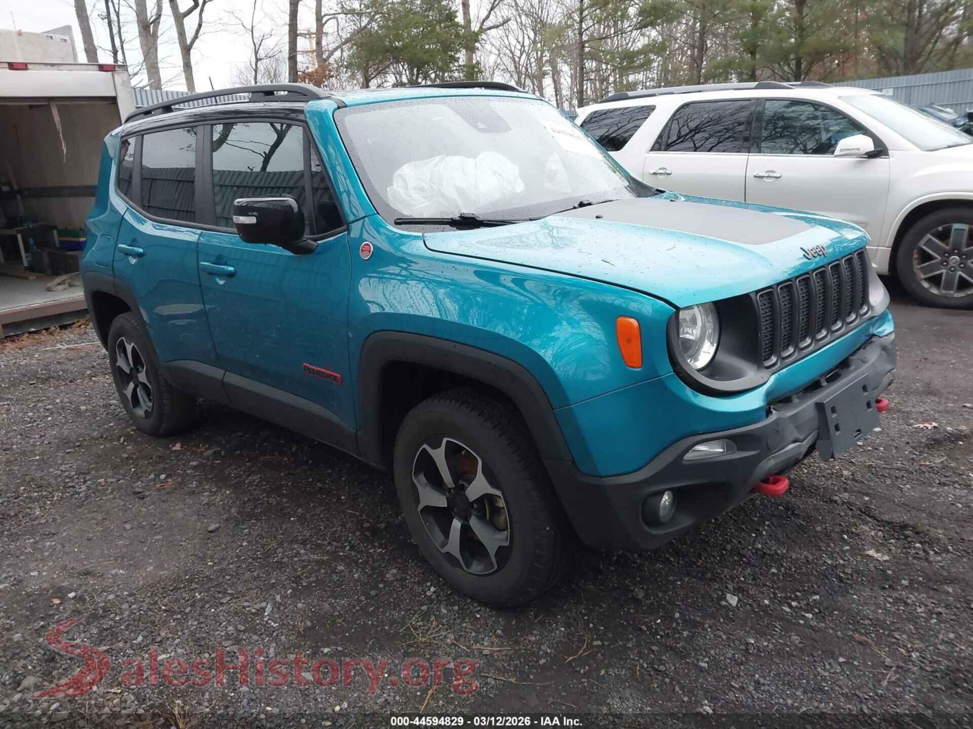 2022 JEEP RENEGADE — VIN ZACNJDC14NPN78888