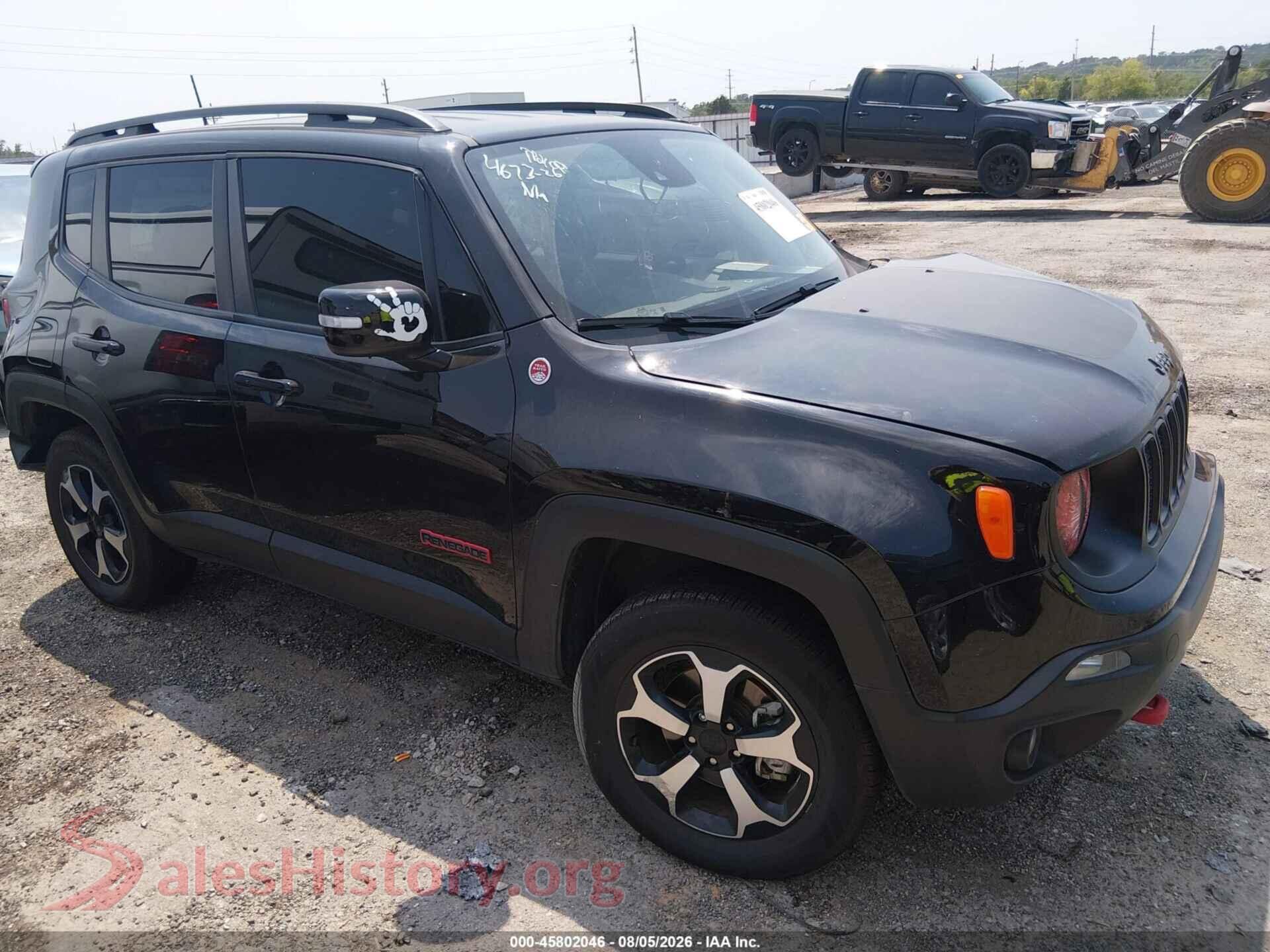 2022 JEEP RENEGADE — VIN ZACNJDC18NPN70034