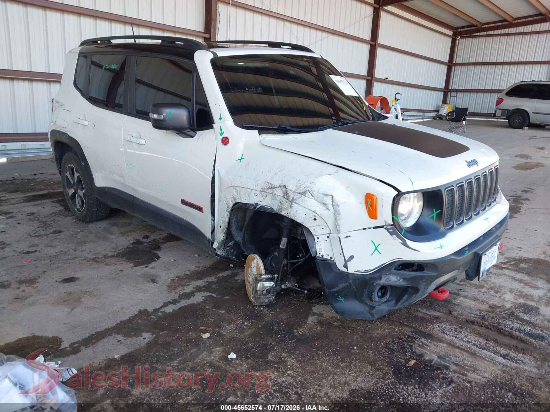 2021 JEEP RENEGADE — VIN ZACNJDC19MPM95715