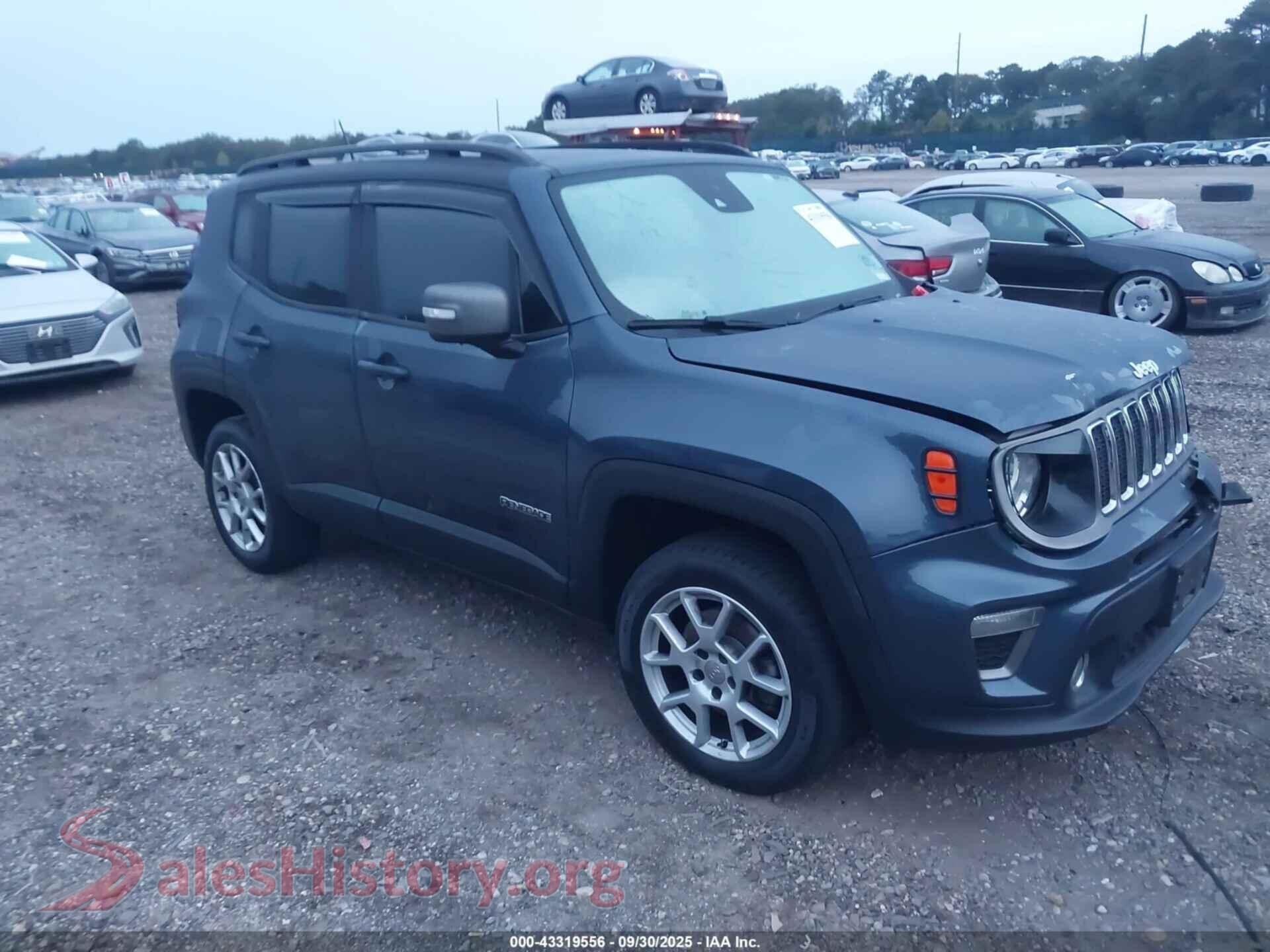 2021 JEEP RENEGADE — VIN ZACNJDD16MPM43179