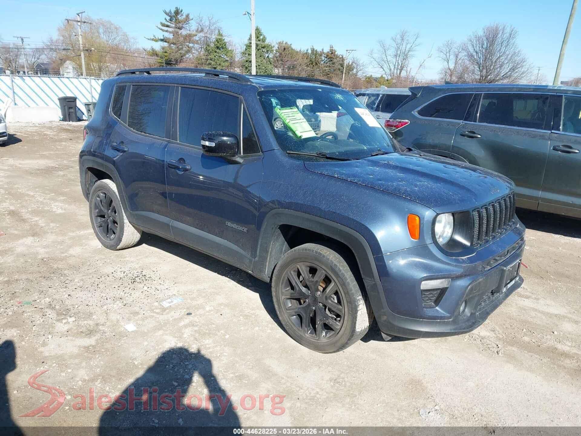2022 JEEP RENEGADE — VIN ZACNJDE17NPN46806