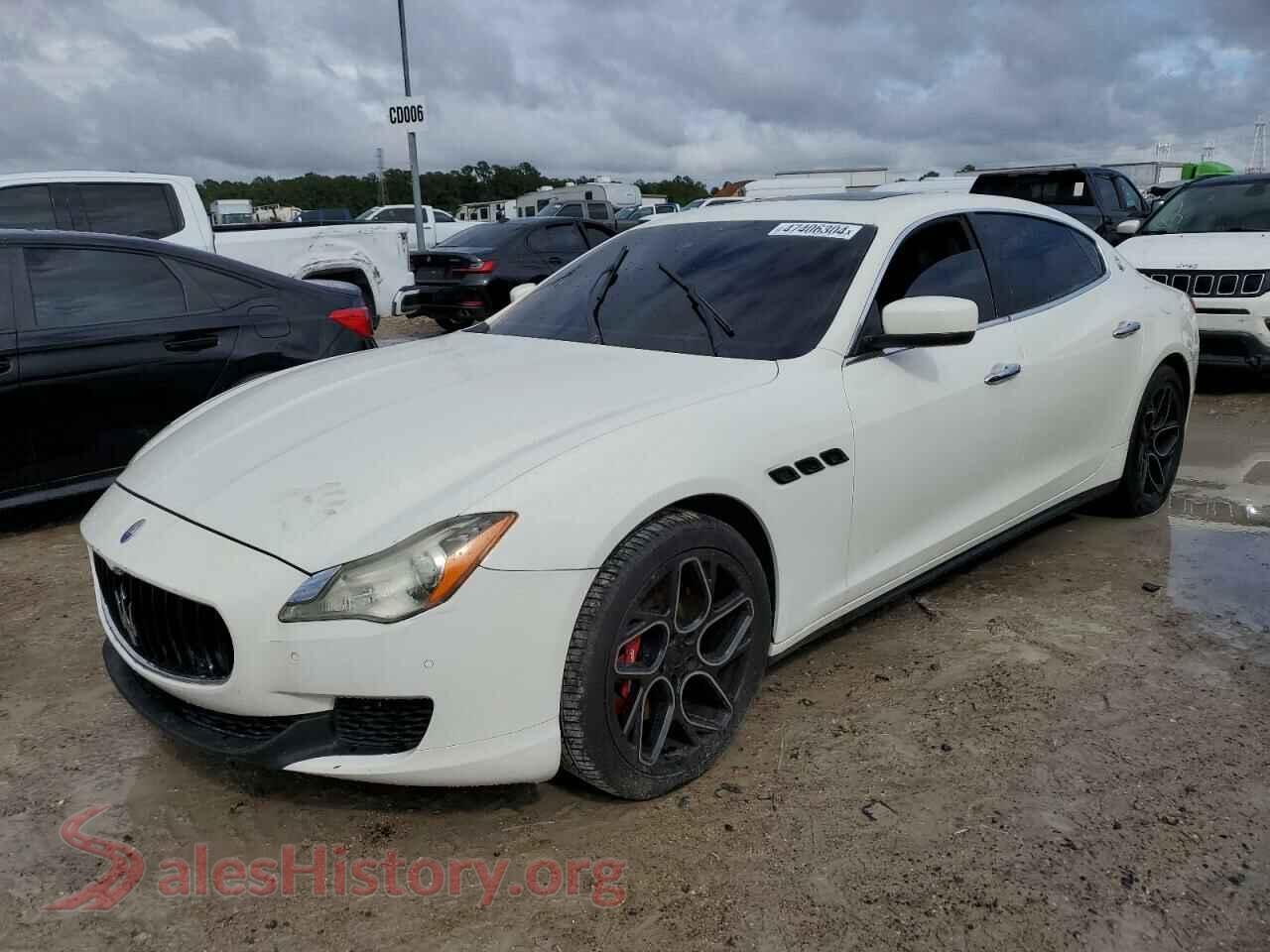 2014 MASERATI QUATTROPOR — VIN ZAM56RRA1E1126093