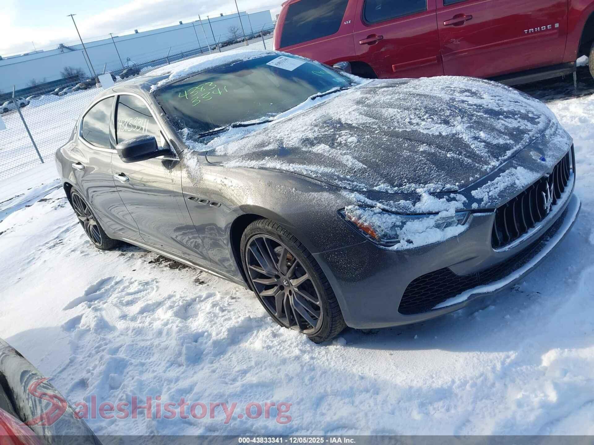 2015 MASERATI GHIBLI — VIN ZAM57RTA1F1129986