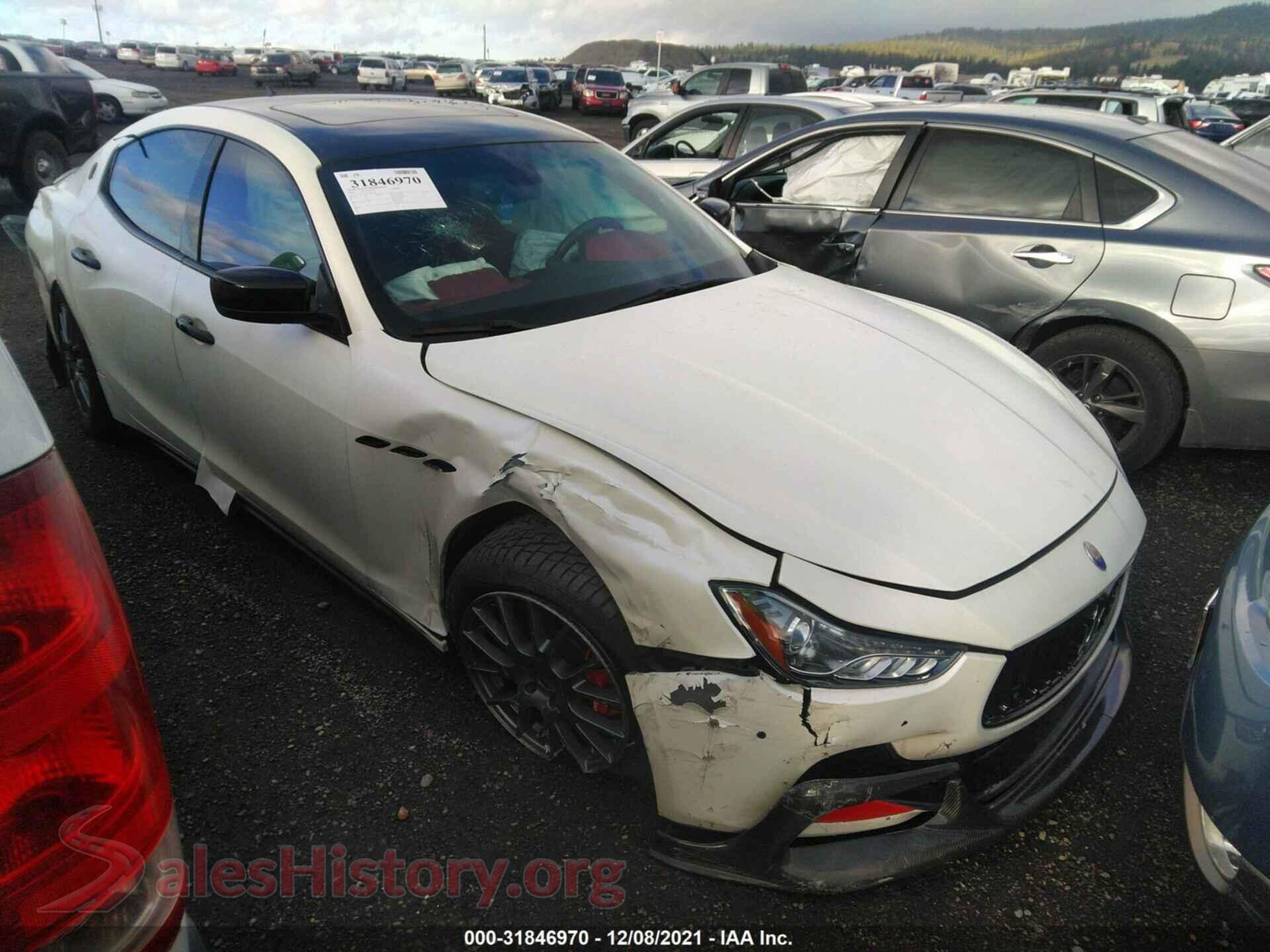 2014 MASERATI GHIBLI — VIN ZAM57RTA8E1097746