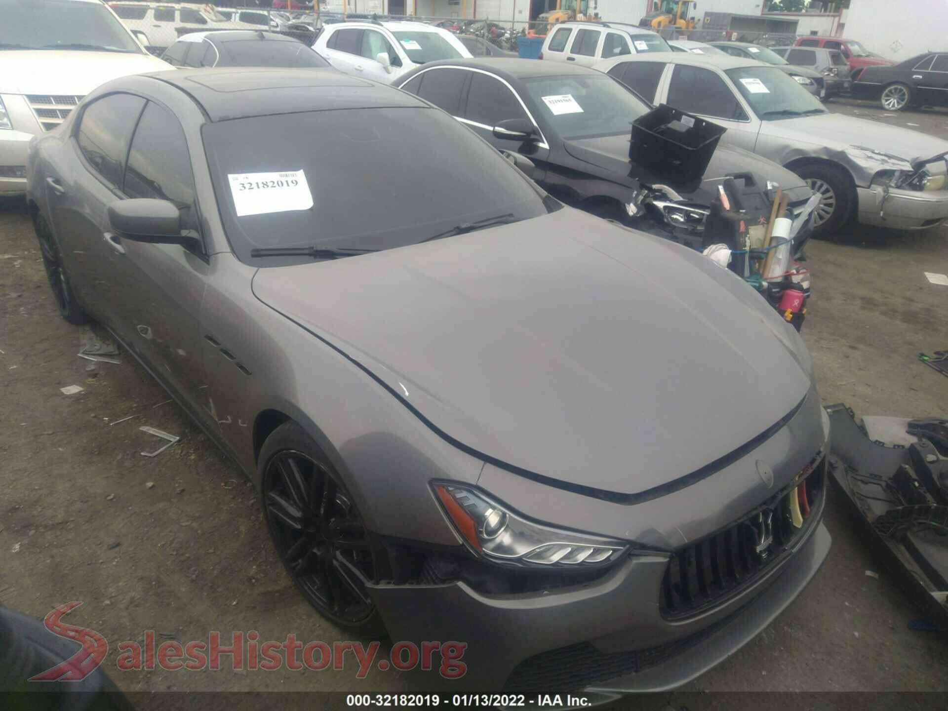 2015 MASERATI GHIBLI — VIN ZAM57XSA0F1152617