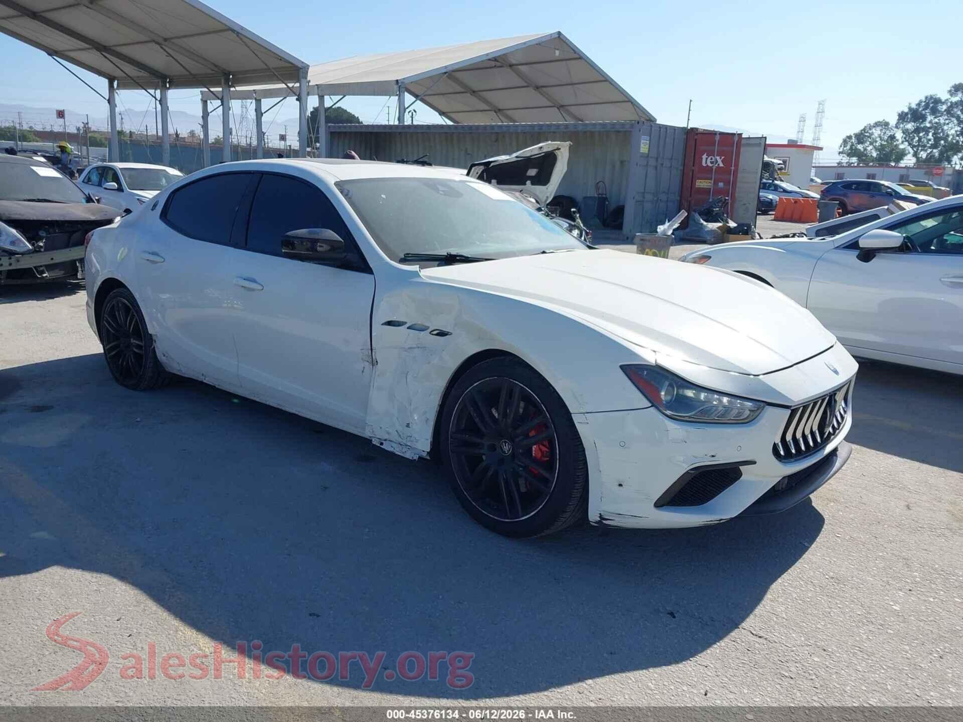 2021 MASERATI GHIBLI — VIN ZAM57YTA7M1368742
