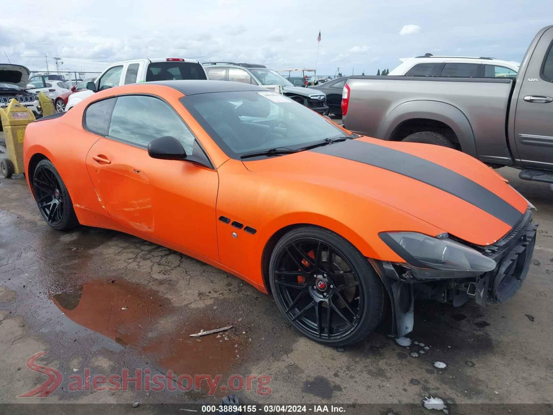 2008 MASERATI GRANTURISMO — VIN ZAMGJ45A980035177