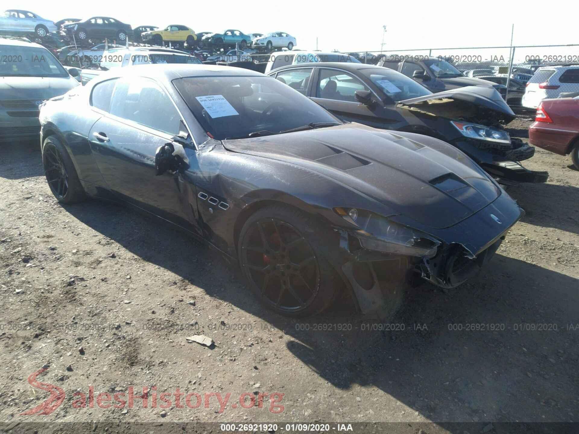 2008 MASERATI GRANTURISMO — VIN ZAMGJ45A980040301