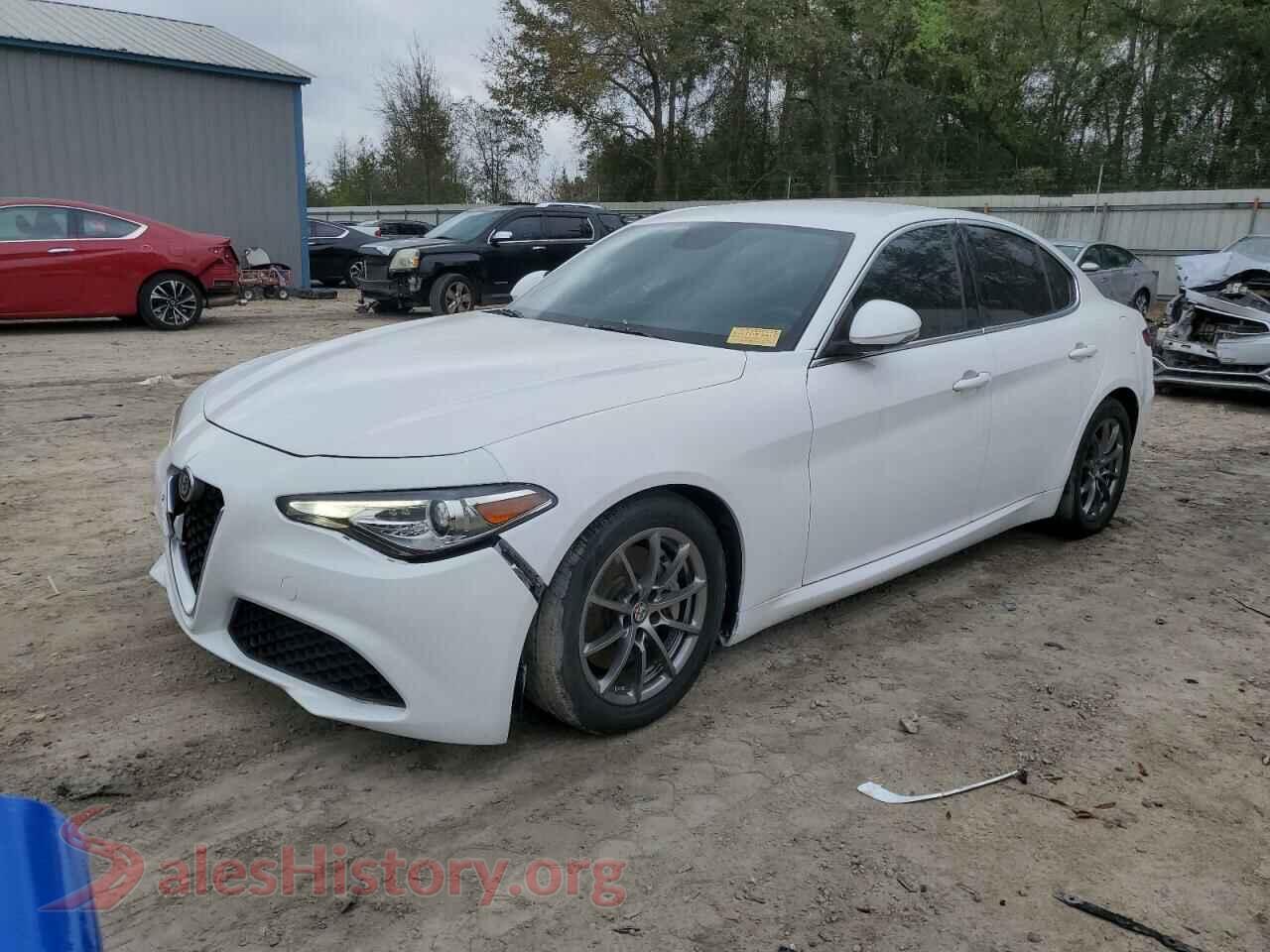 2017 ALFA ROMEO GIULIA — VIN ZARFAEBN4H7545818