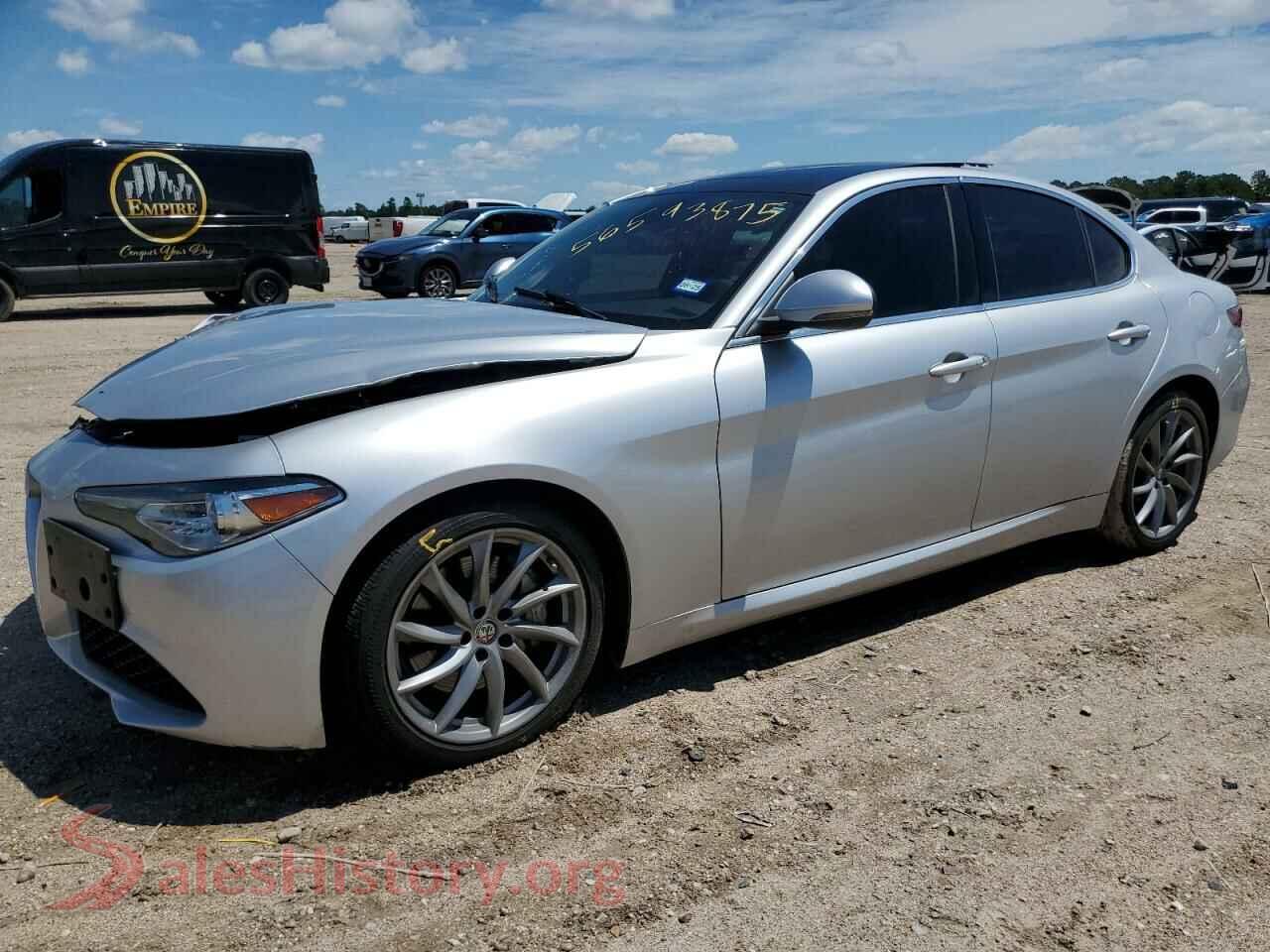 2017 ALFA ROMEO GIULIA — VIN ZARFAEBN5H7529496