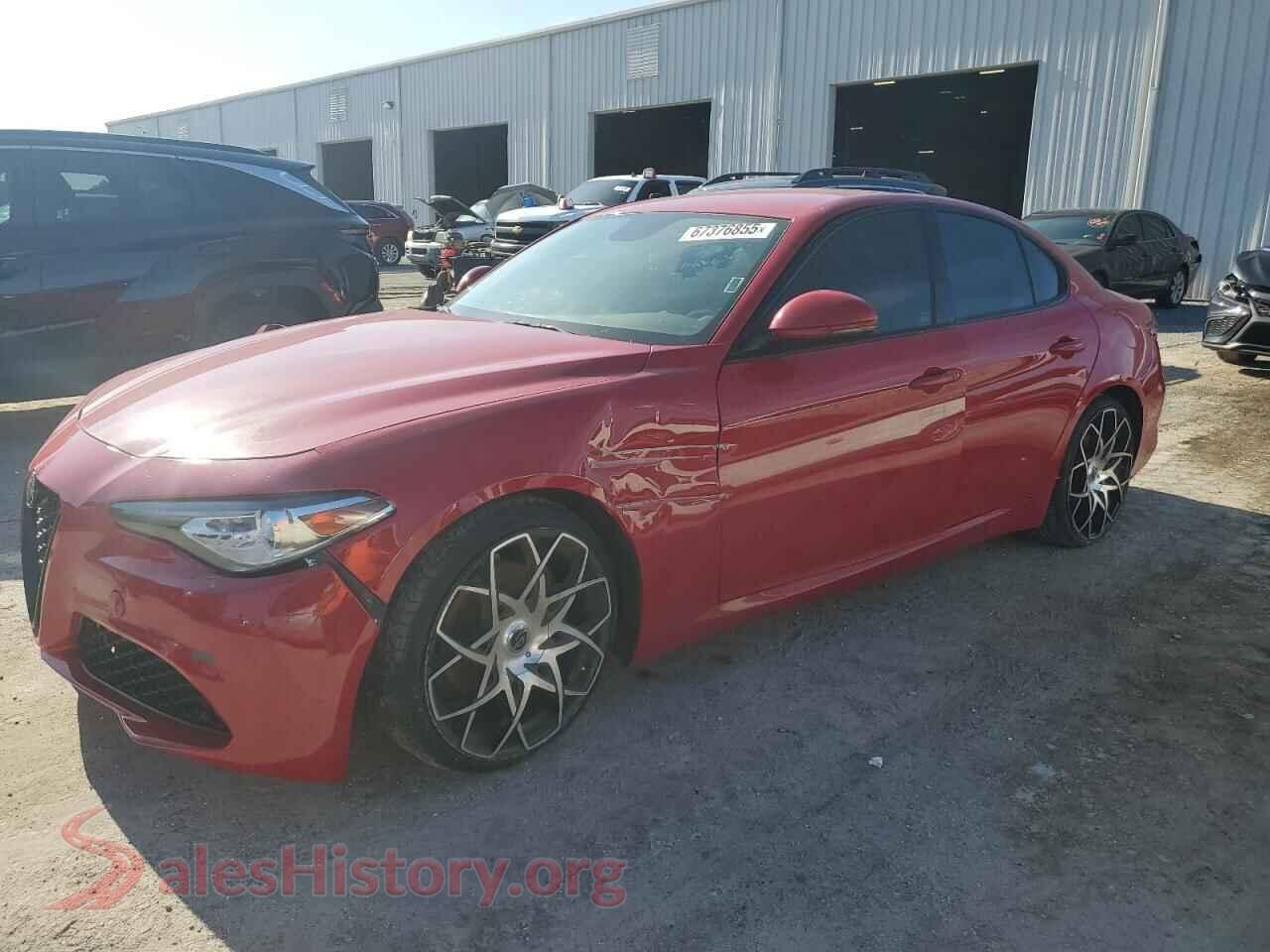 2017 ALFA ROMEO GIULIA — VIN ZARFAEBN7H7534165