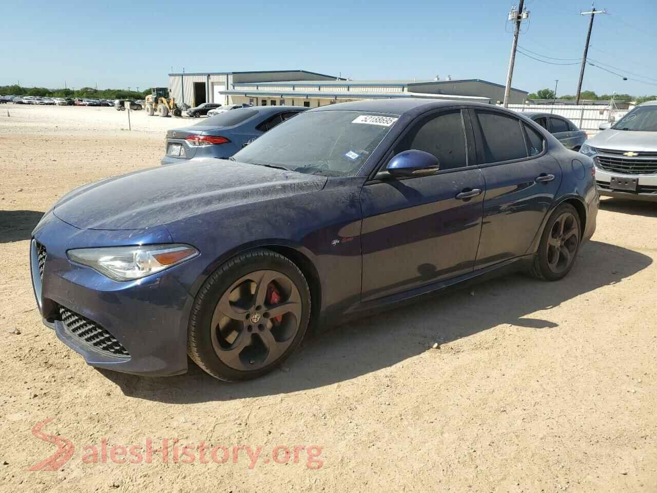2017 ALFA ROMEO GIULIA — VIN ZARFAEBN9H7551226