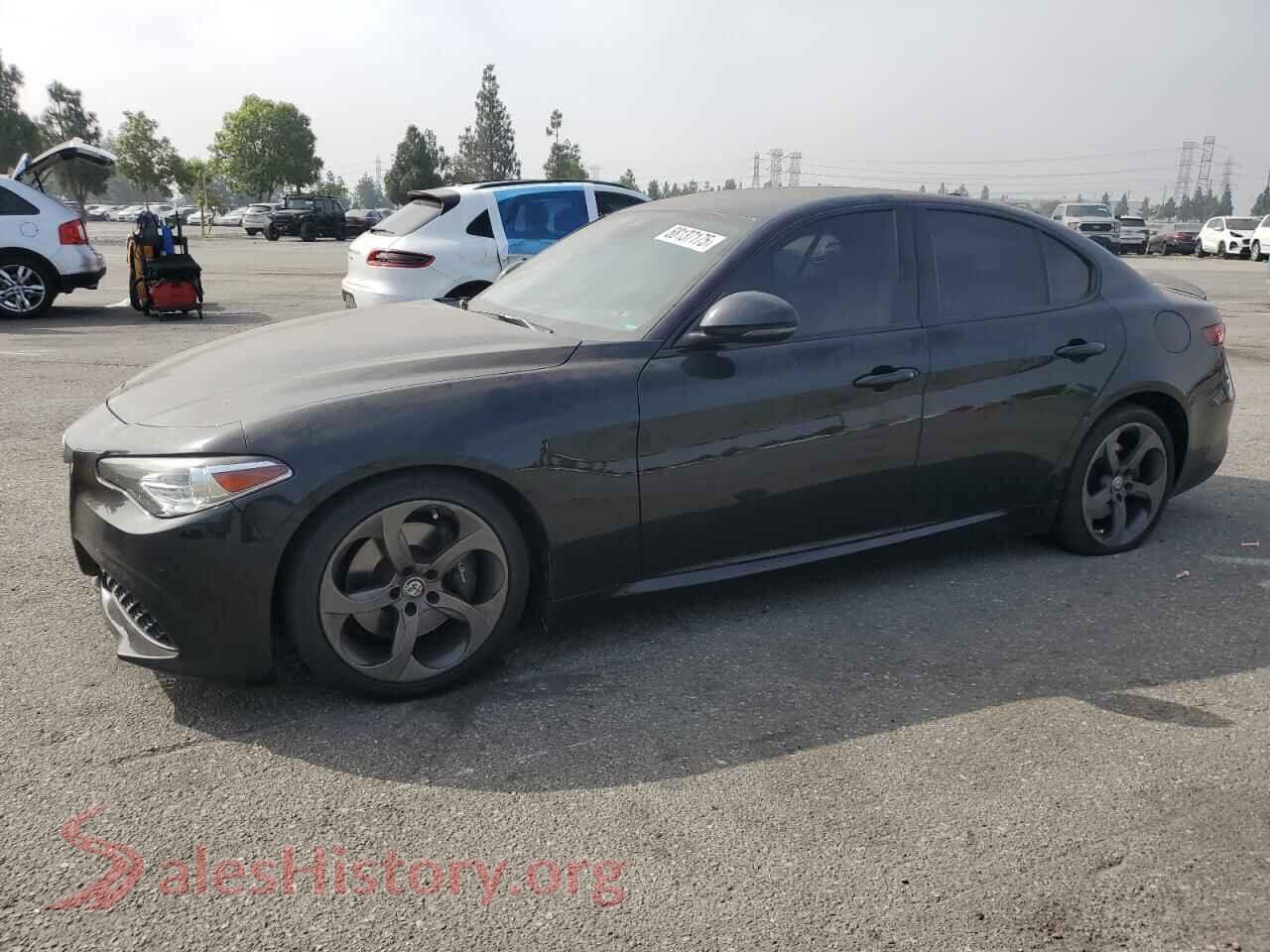 2018 ALFA ROMEO GIULIA — VIN ZARFAEBN9J7583471