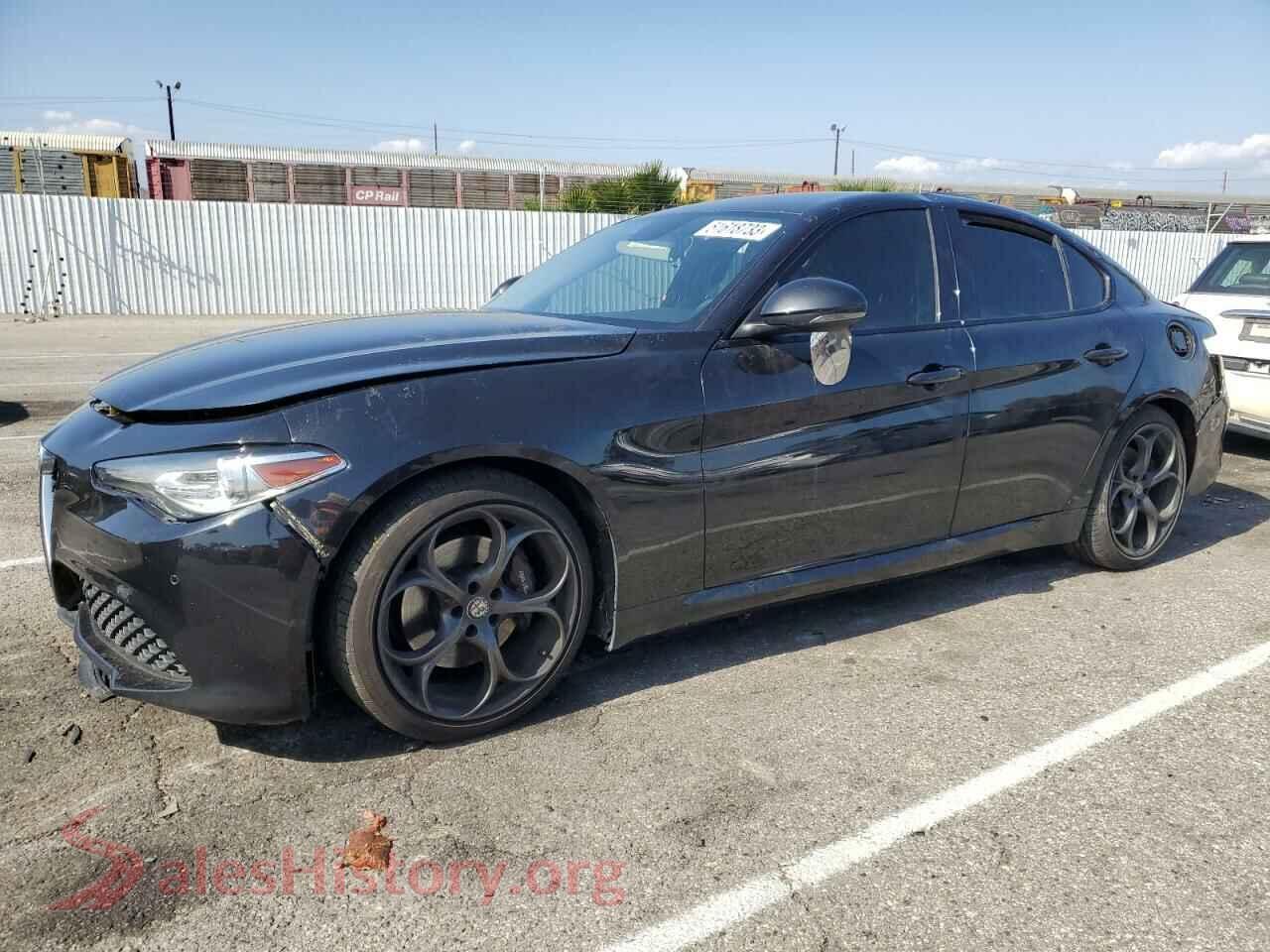 2018 ALFA ROMEO GIULIA — VIN ZARFAECN0J7591456