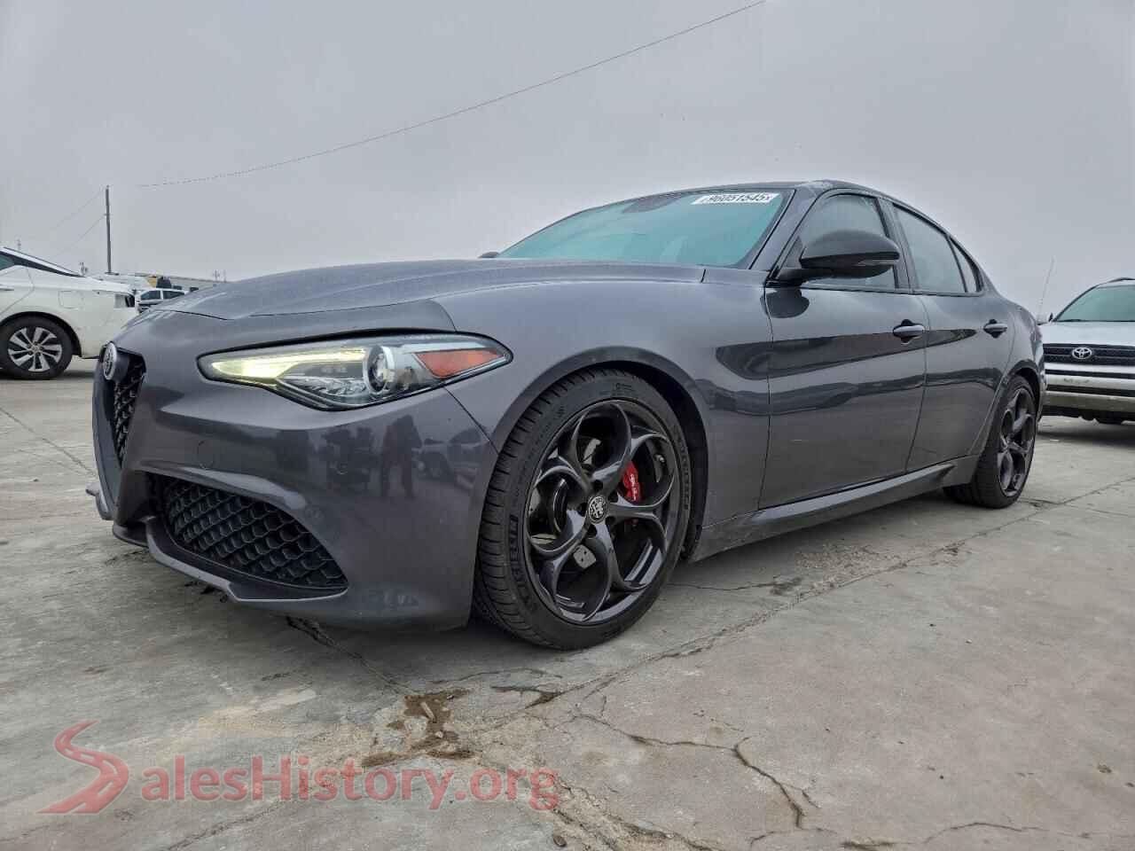2018 ALFA ROMEO GIULIA — VIN ZARFAECN2J7597159