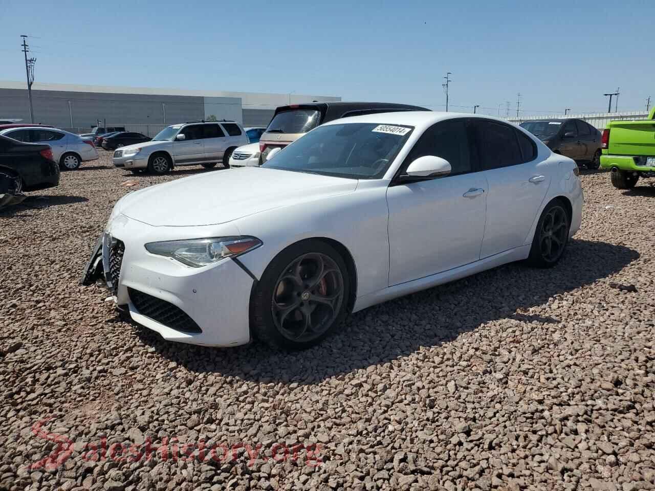 2018 ALFA ROMEO GIULIA — VIN ZARFAECN3J7591208