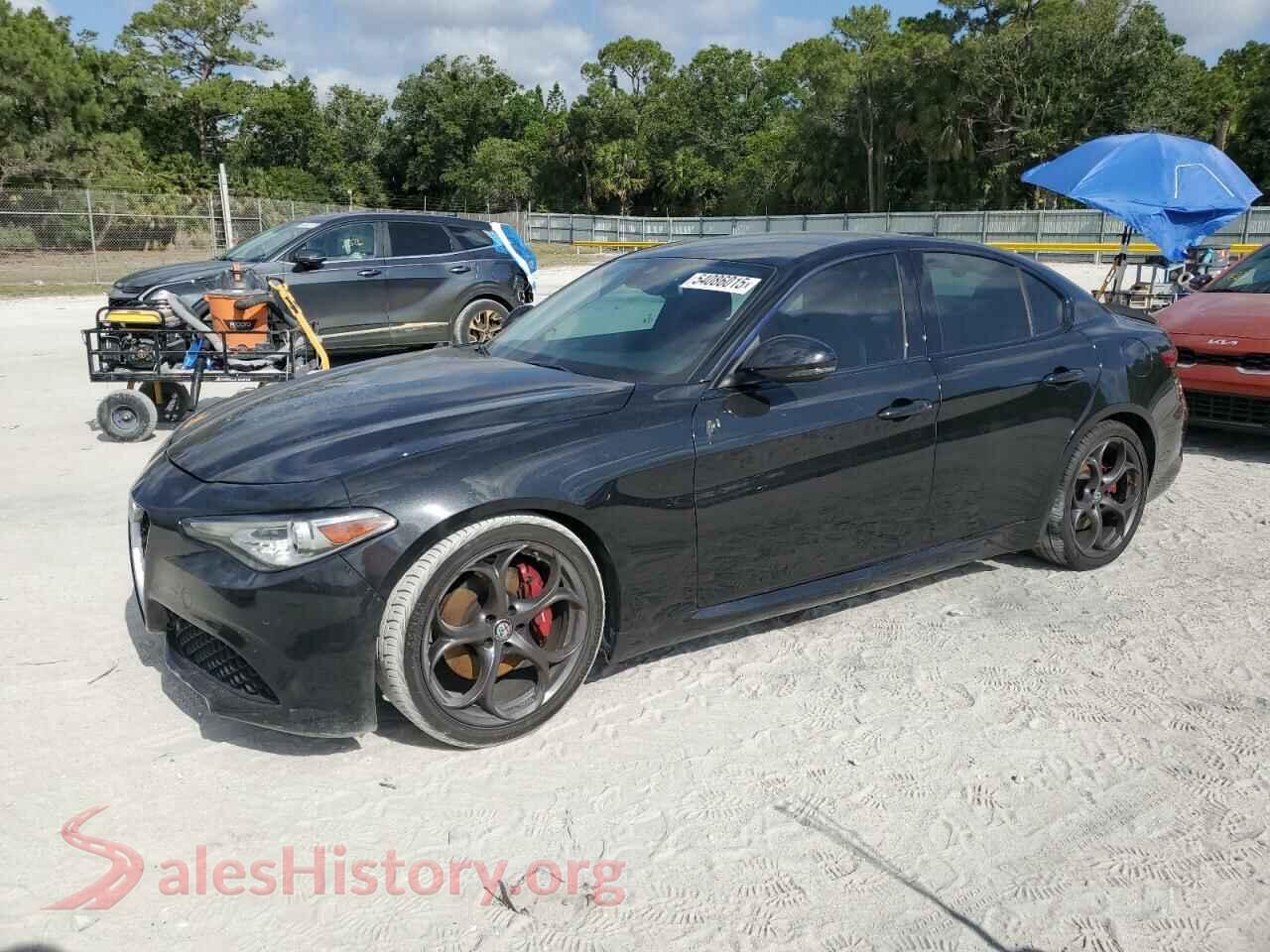 2017 ALFA ROMEO GIULIA — VIN ZARFAECN4H7545588