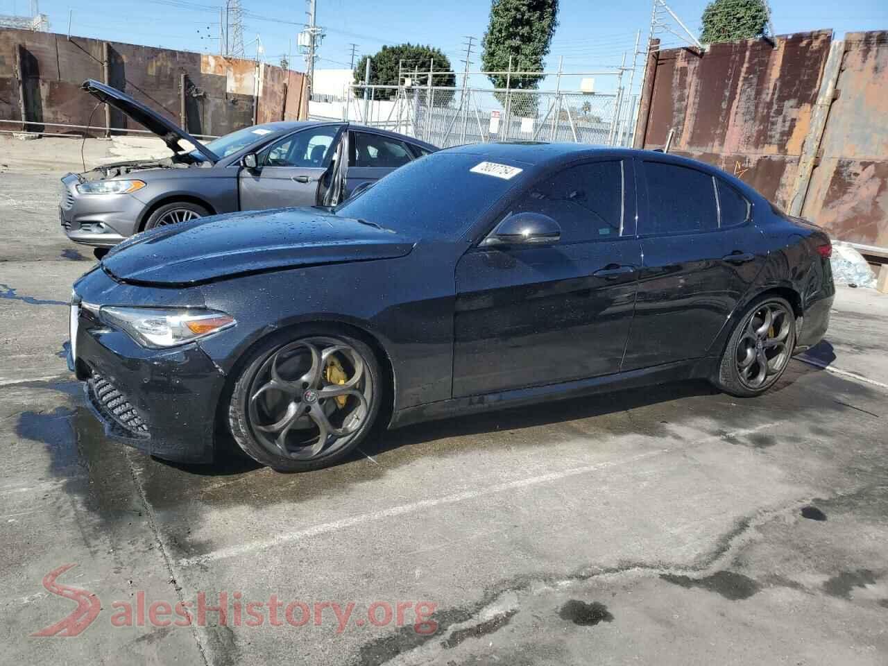 2018 ALFA ROMEO GIULIA — VIN ZARFAECNXJ7576446