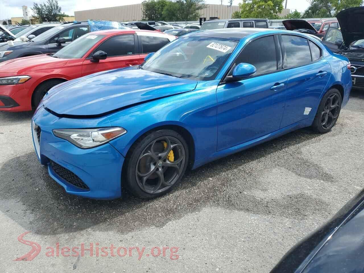 2018 ALFA ROMEO GIULIA — VIN ZARFAECNXJ7594364