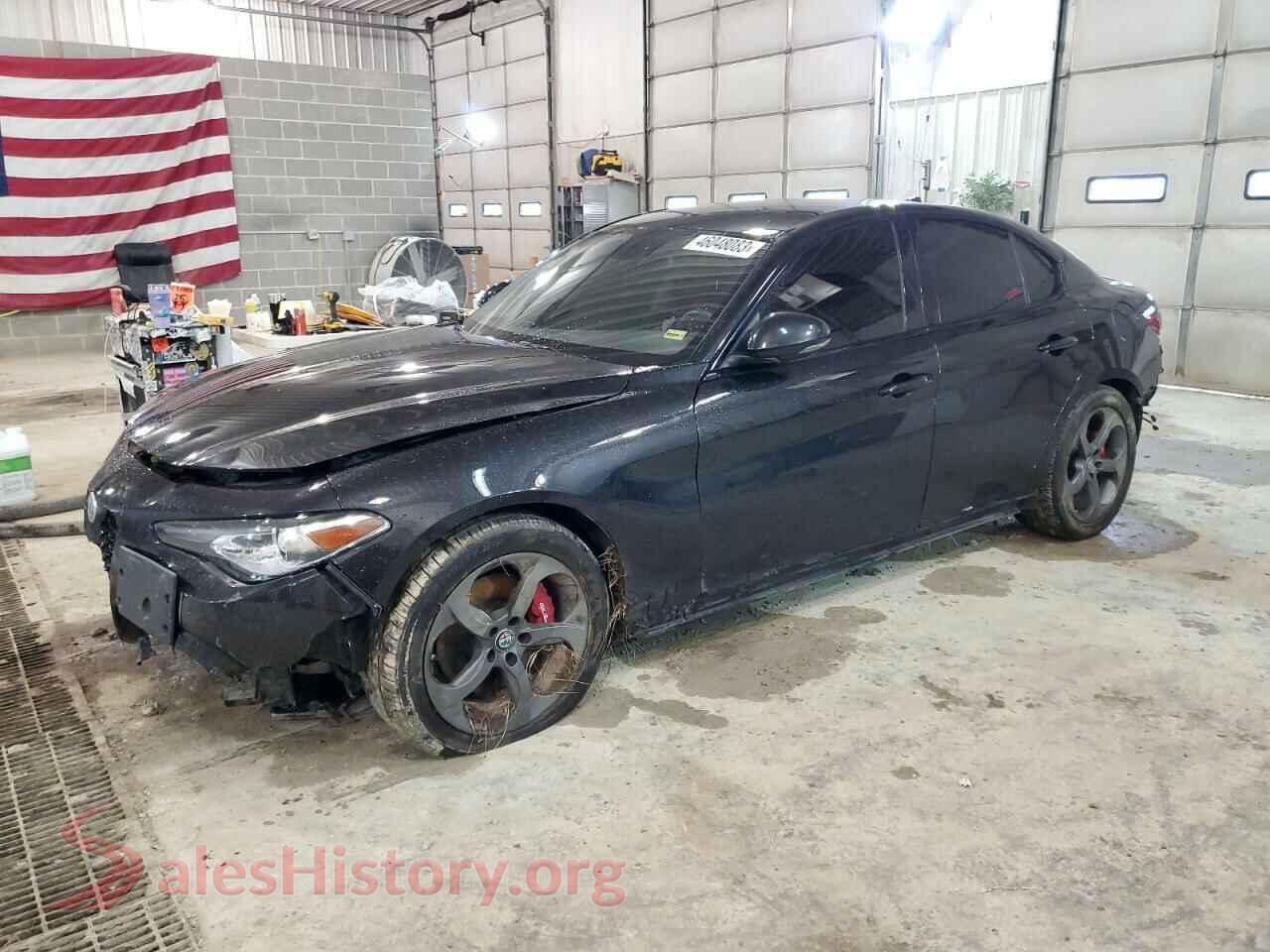 2017 ALFA ROMEO GIULIA — VIN ZARFAEDN6H7533554