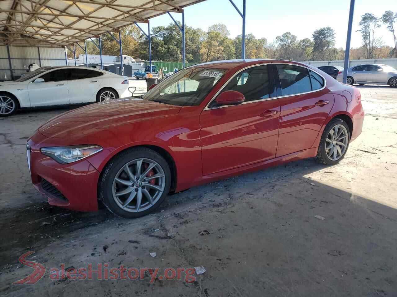 2017 ALFA ROMEO GIULIA — VIN ZARFAEDN6H7540990