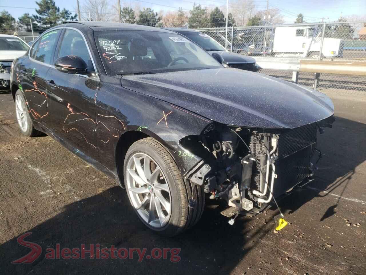2017 ALFA ROMEO GIULIA — VIN ZARFAEDN9H7551191
