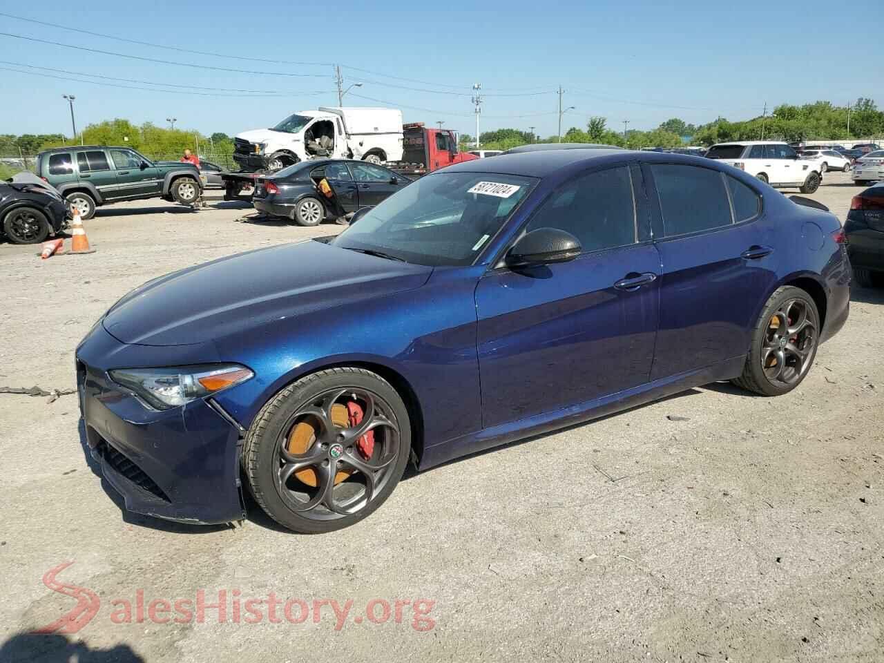 2017 ALFA ROMEO GIULIA — VIN ZARFAEEN1H7529121