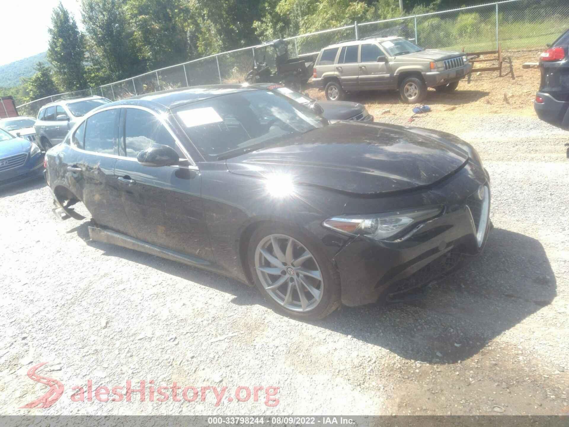 2017 ALFA ROMEO GIULIA — VIN ZARFAEEN7H7550281