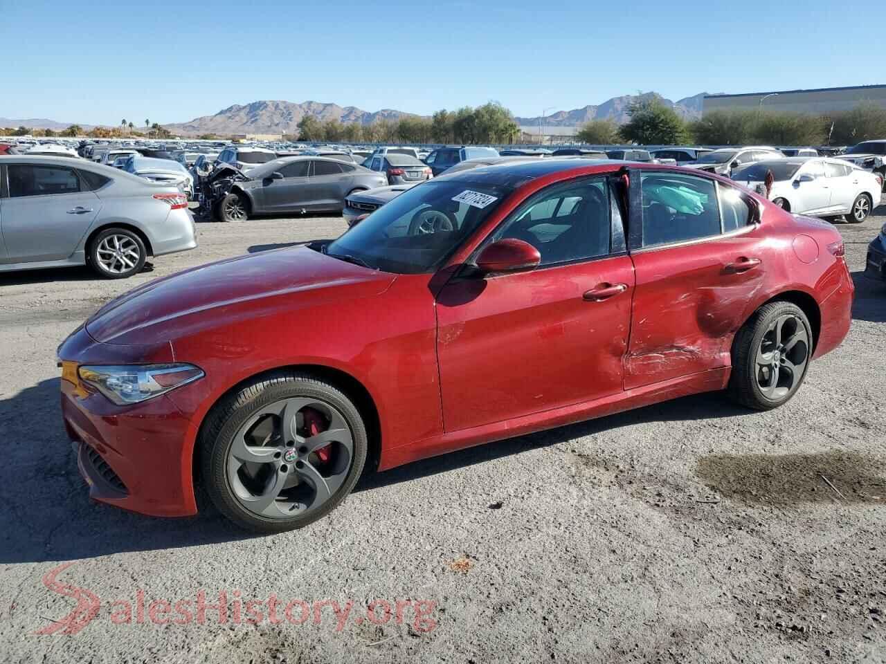 2017 ALFA ROMEO GIULIA — VIN ZARFAEEN7H7557912