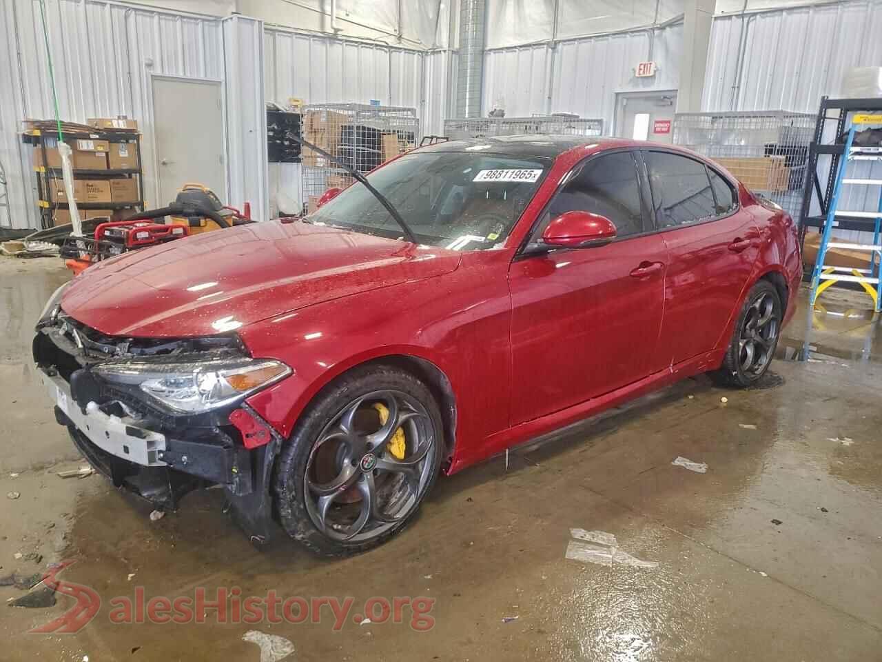 2017 ALFA ROMEO GIULIA — VIN ZARFAEEN9H7559256