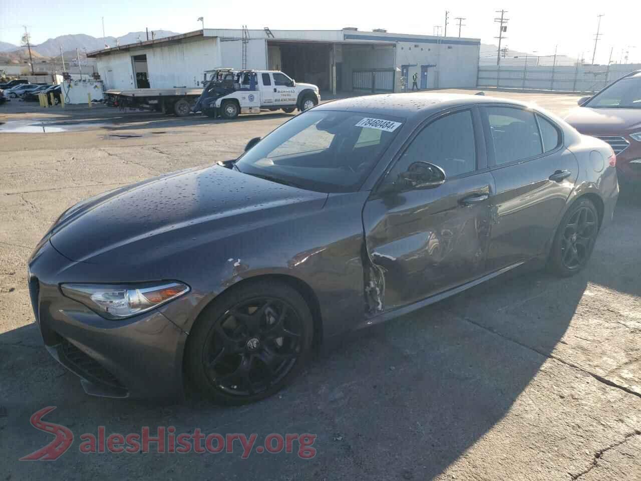 2021 ALFA ROMEO GIULIA — VIN ZARFAMAN0M7645534