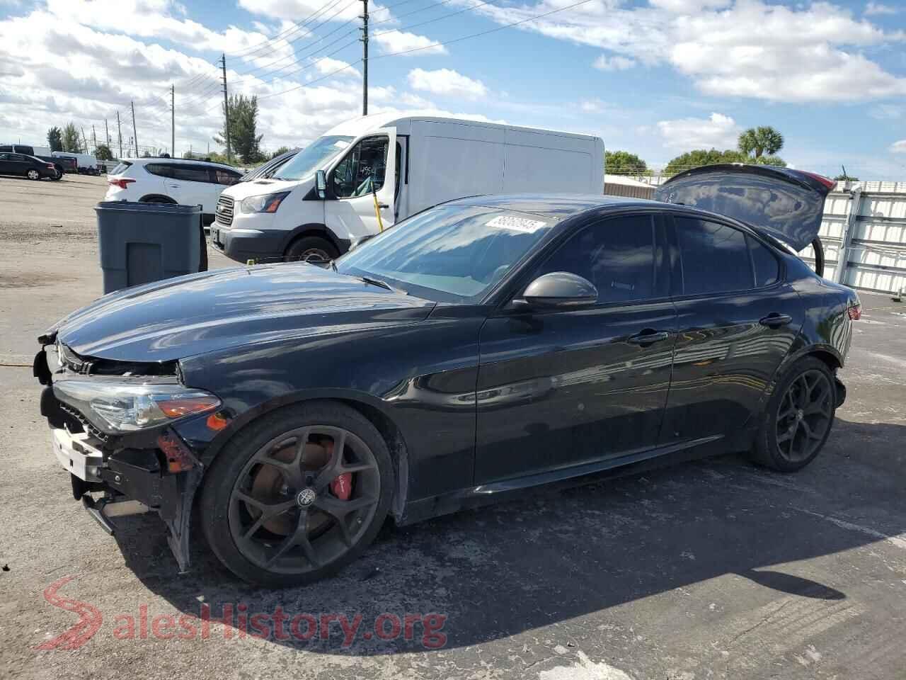 2019 ALFA ROMEO GIULIA — VIN ZARFAMAN2K7622530