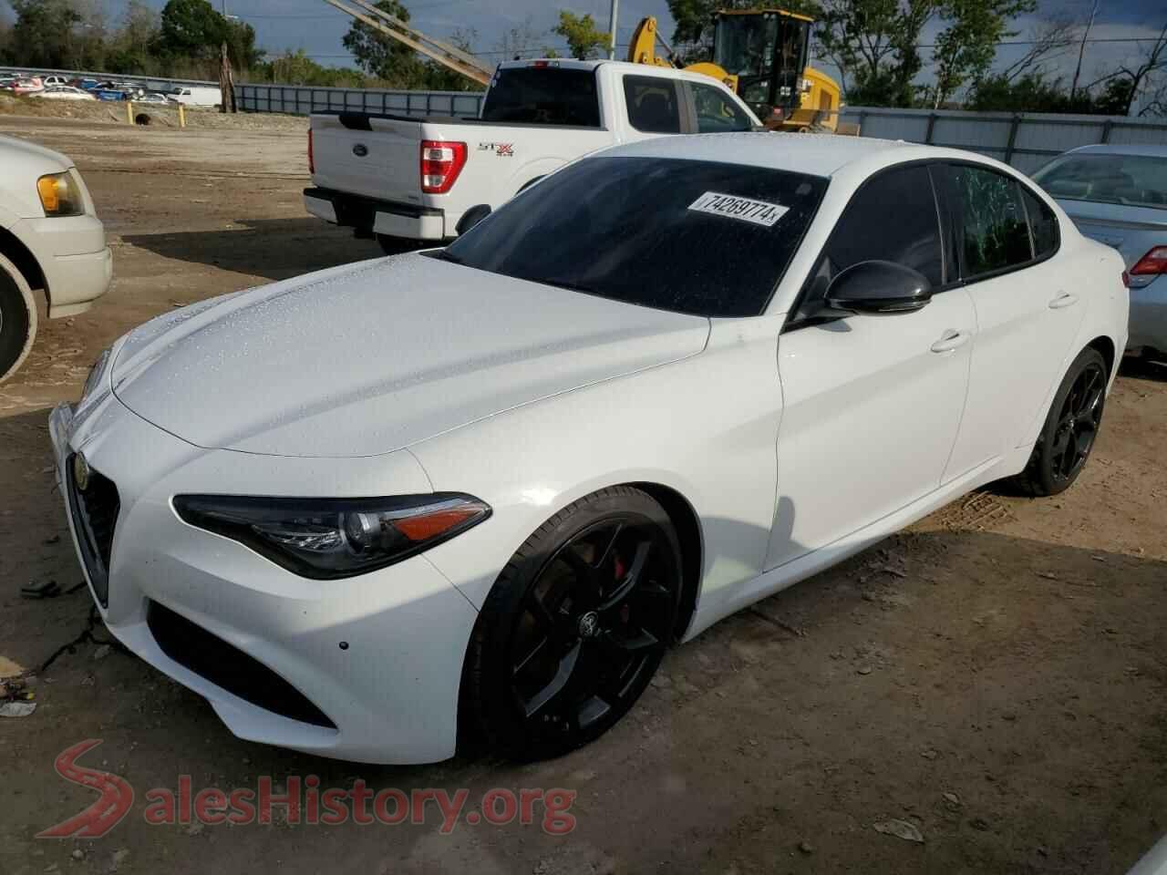 2020 ALFA ROMEO GIULIA — VIN ZARFAMAN3L7633926