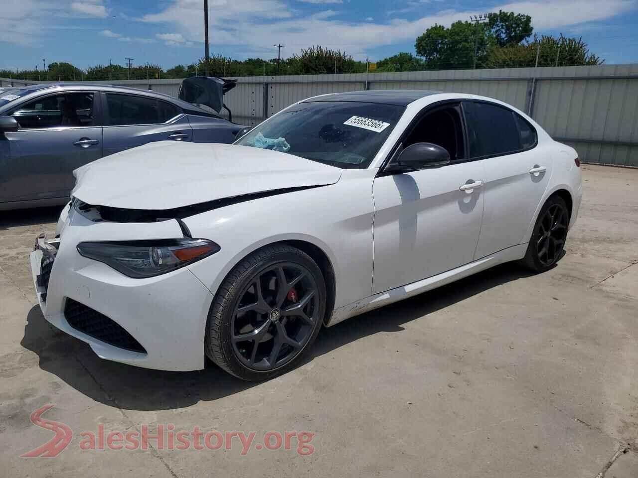 2020 ALFA ROMEO GIULIA — VIN ZARFAMAN3L7636972