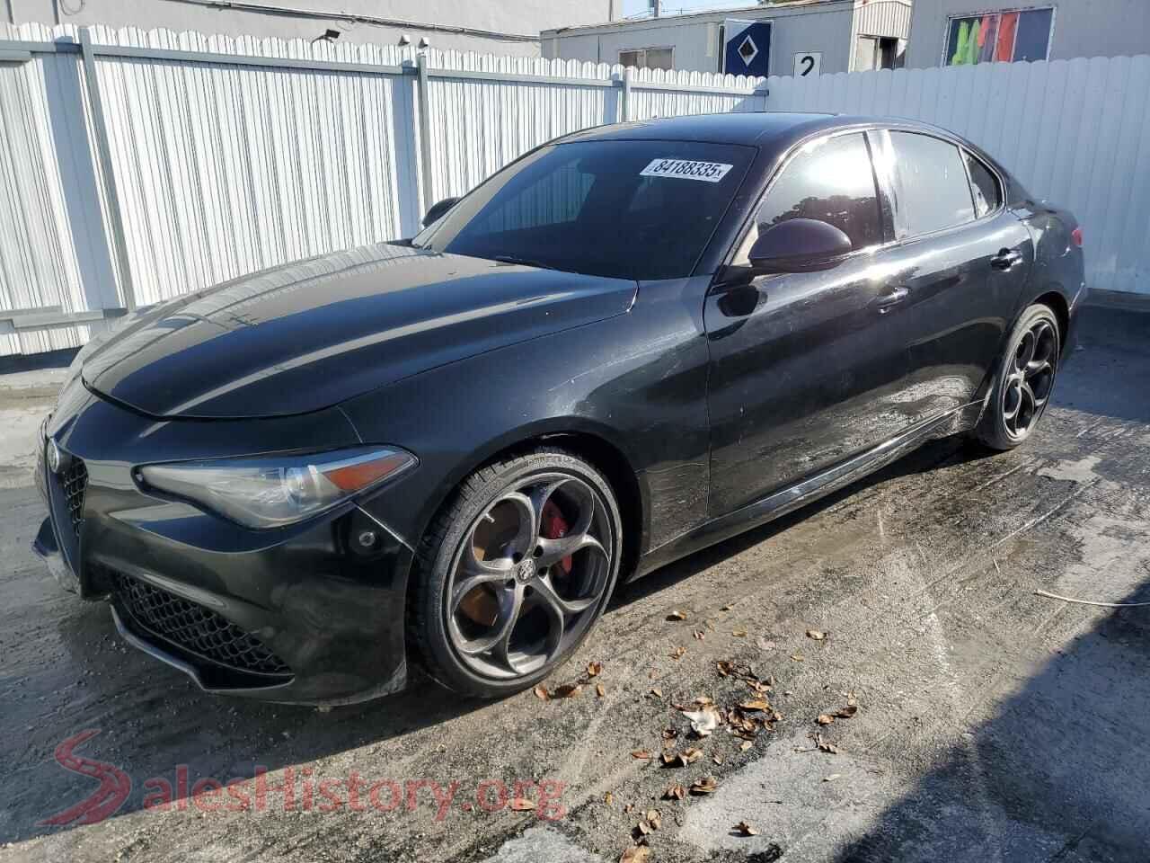 2019 ALFA ROMEO GIULIA — VIN ZARFAMAN4K7598974
