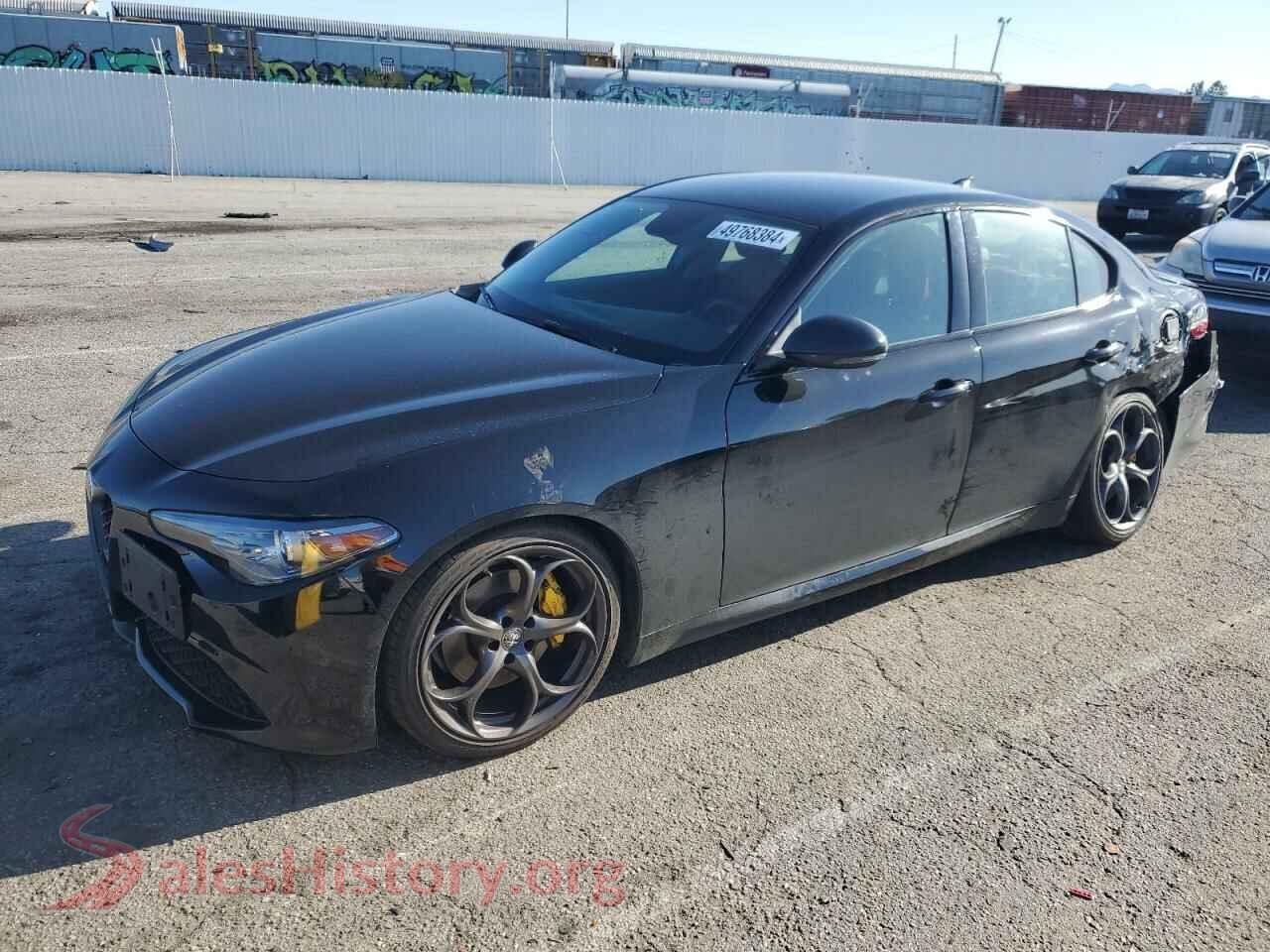 2019 ALFA ROMEO GIULIA — VIN ZARFAMAN4K7605129