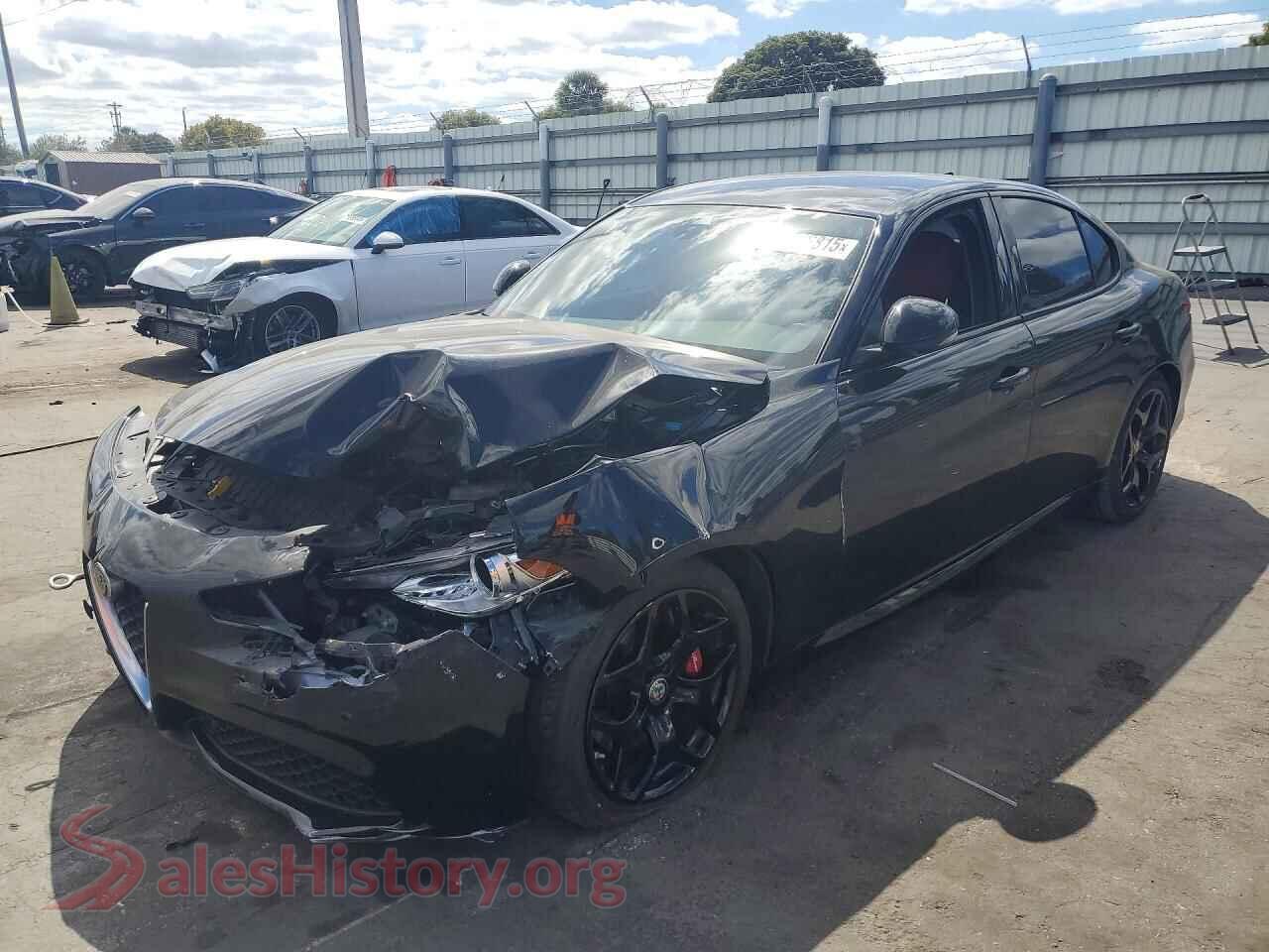 2020 ALFA ROMEO GIULIA — VIN ZARFAMAN4L7630128