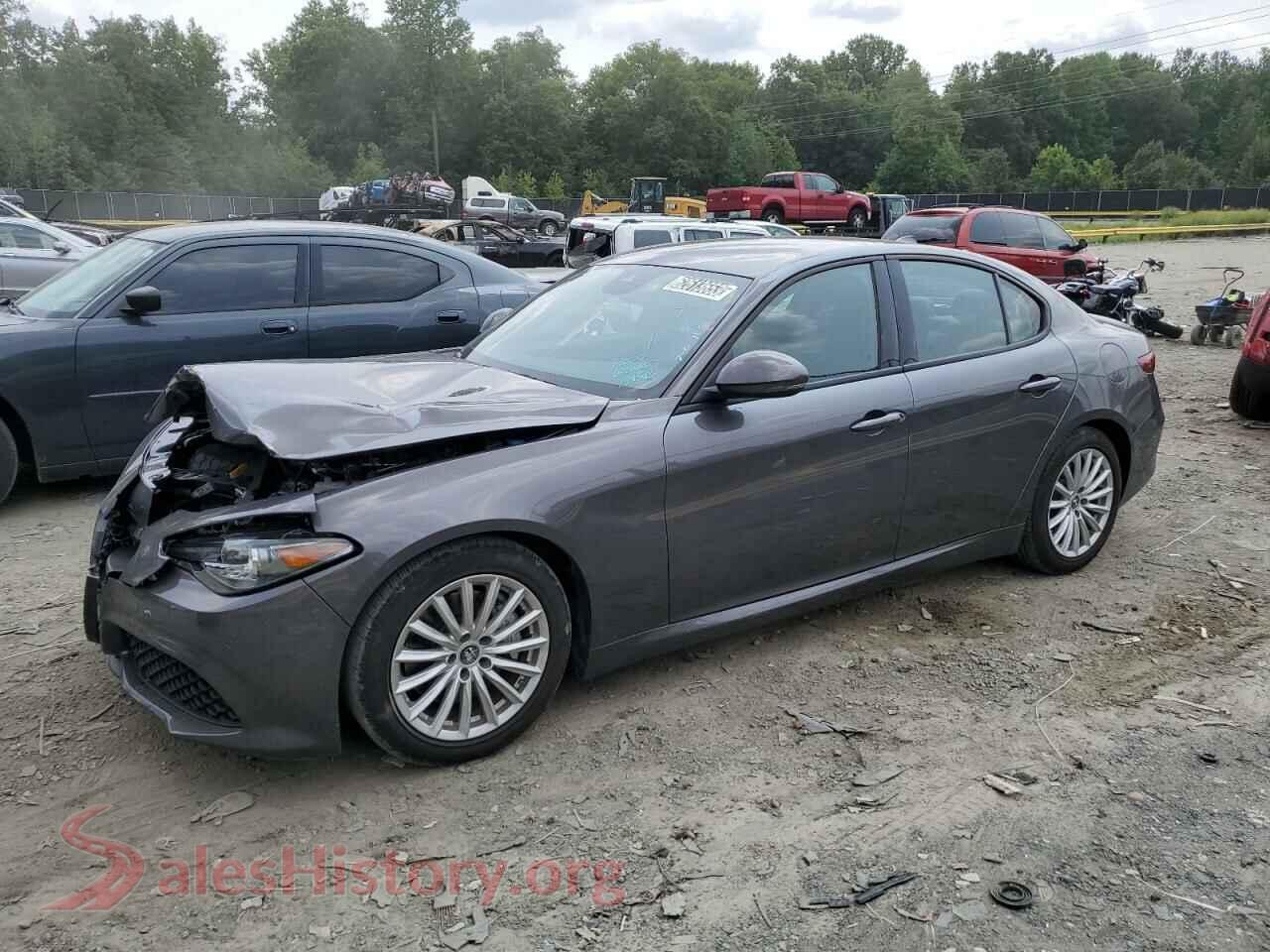 2023 ALFA ROMEO GIULIA SPR — VIN ZARFAMAN5P7670336
